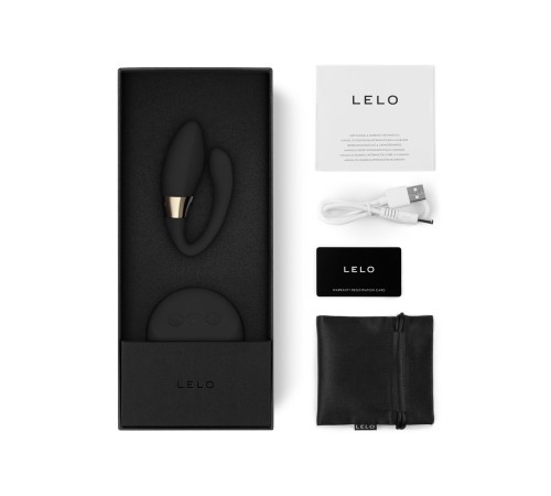 Вібратор для пар LELO Tiani Duo Black, 2 мотори, пульт ДК