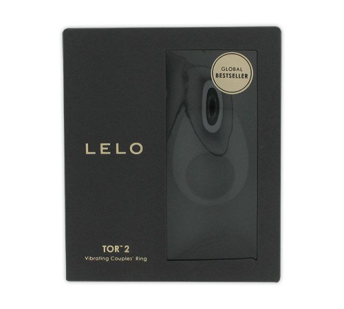 Ерекційне кільце з вібрацією LELO Tor 2 Black