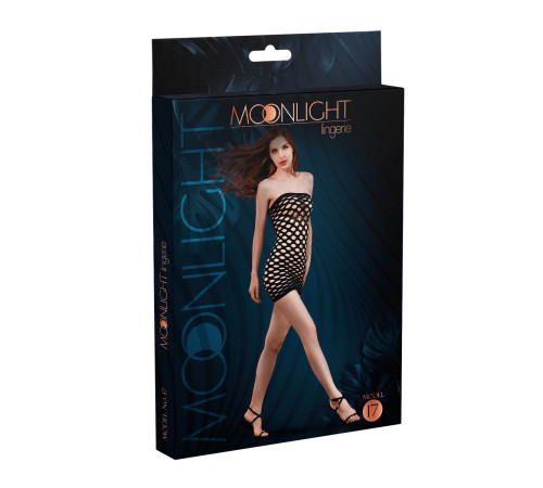 Сітчаста сукня Moonlight Model 17 XS-L  Black