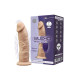 Фалоімітатор з вібрацією SilexD Henry Vibro Flesh (MODEL 2 size 7in) + LRS, діаметр 4,4 см