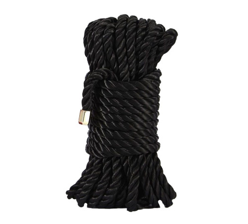 Розкішна мотузка для Шибарі Zalo Bondage Rope Black