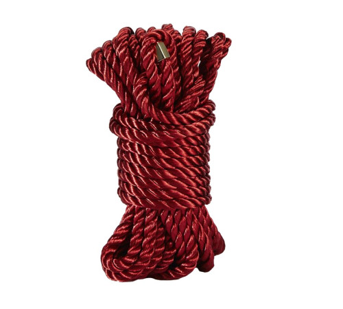 Розкішна мотузка для Шибарі Zalo Bondage Rope Red