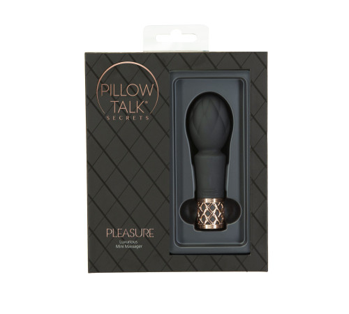 Мінівібромасажер Pillow Talk Secrets - Pleasure - Clitoral Vibrator Wand, потужний мотор