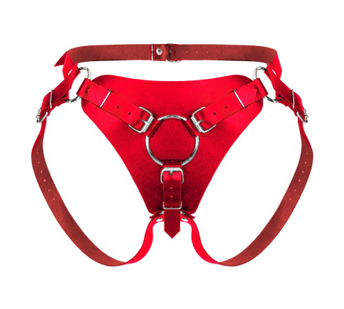 Труси для страпона Feral Feelings Strap-on Harness Red, red