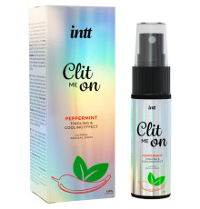 Збуджувальний спрей для клітора Intt Clit Me On Peppermint Cooling Effect 12 мл, охолоджувальний ефе