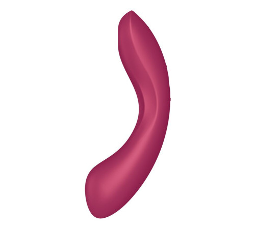 Вакуумний стимулятор з вібрацією Satisfyer Curvy Trinity 1 Red, іграшка 3в1