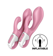 Вібратор-кролик надувний Satisfyer Air Pump Bunny 2