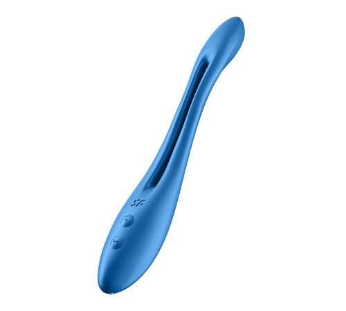 Універсальний гнучкий вібратор для пар Satisfyer Elastic Game Dark Blue