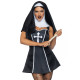 (SALE) Костюм черниці Leg Avenue Naughty Nun XS, сукня, головний убір