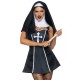 (SALE) Костюм черниці Leg Avenue Naughty Nun M, сукня, головний убір