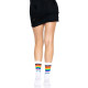 Шкарпетки жіночі в смужку Leg Avenue Pride crew socks Rainbow, 37–43 розмір