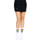 Шкарпетки жіночі в смужку Leg Avenue Pride crew socks Rainbow, 37–43 розмір