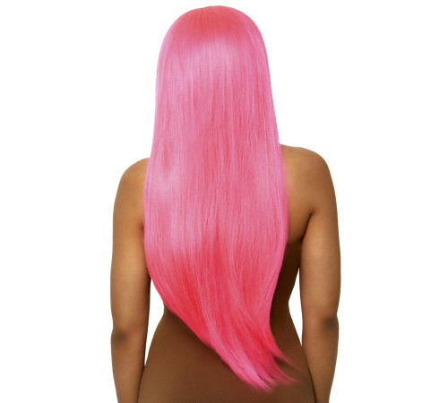 Перука Leg Avenue 33″ Long straight center part wig neon pink