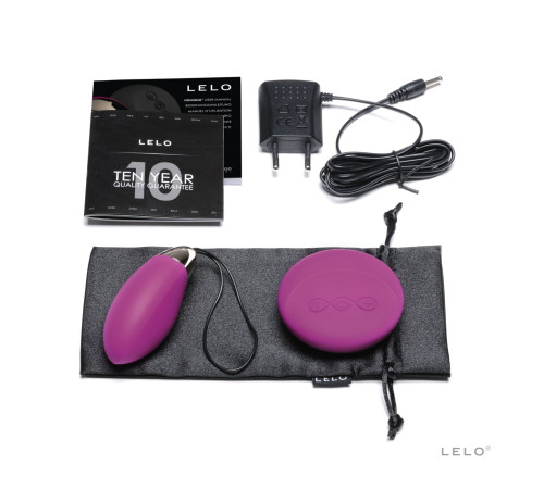 Віброяйце LELO Lyla 2 Deep Rose, водонепроникне, пульт ДК з вібрацією, технологія SenseMotion