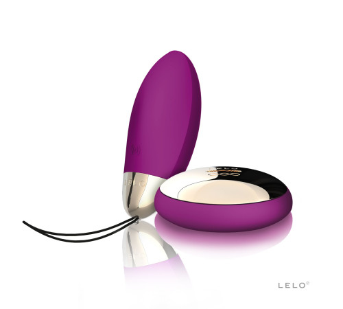 Віброяйце LELO Lyla 2 Deep Rose, водонепроникне, пульт ДК з вібрацією, технологія SenseMotion