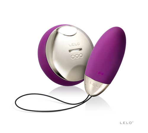 Віброяйце LELO Lyla 2 Deep Rose, водонепроникне, пульт ДК з вібрацією, технологія SenseMotion