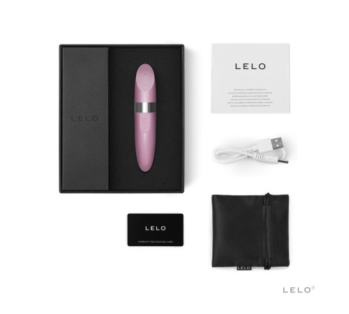 Шикарна віброкуля LELO Mia 2 Petal Pink, 6 режимів, потужні вібрації, водонепроникна