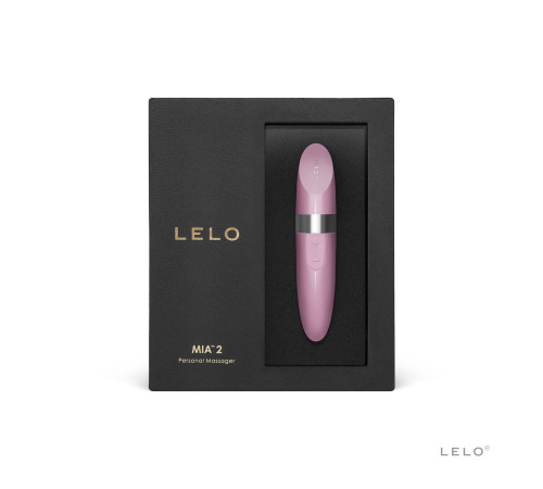 Шикарна віброкуля LELO Mia 2 Petal Pink, 6 режимів, потужні вібрації, водонепроникна