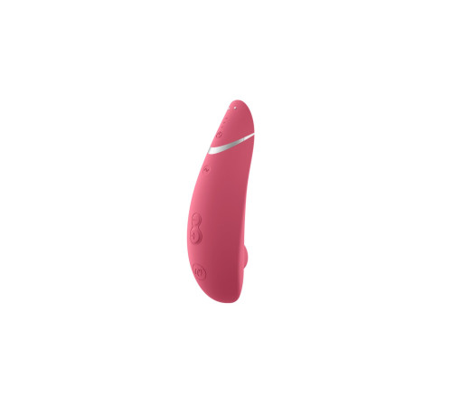 Вакуумний кліторальний стимулятор Womanizer Premium 2 - Raspberry, функції Autopilot та Smart Silenc