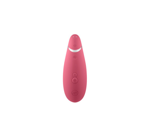 Вакуумний кліторальний стимулятор Womanizer Premium 2 - Raspberry, функції Autopilot та Smart Silenc