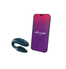 Смарт-вібратор для пар We-Vibe Sync 2 Green Velvet, 10 віброрежимів, пульт ДК