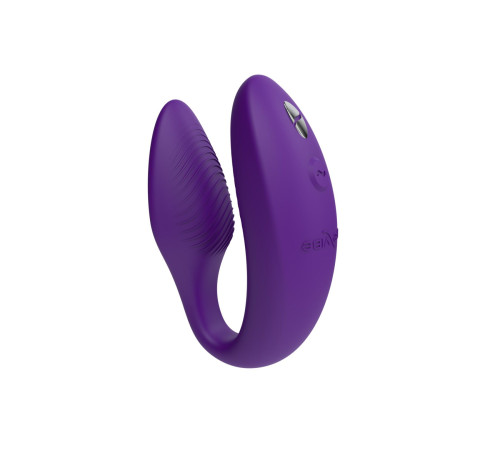 Смарт-вібратор для пар We-Vibe Sync 2 Purple, 10 віброрежимів, пульт ДК