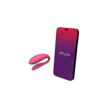 Смарт-вібратор для пар We-Vibe Sync Lite Pink, 10 віброрежимів, можна поєднувати з проникним сексом