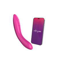 Смарт-вібратор We-Vibe Rave 2 Twisted Pleasure Pink, для точки G та входу в піхву, 2 мотори