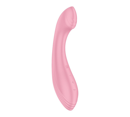 Вібратор для точки G Satisfyer G-Force Pink, 10 режимів + 5 рівнів інтенсивності