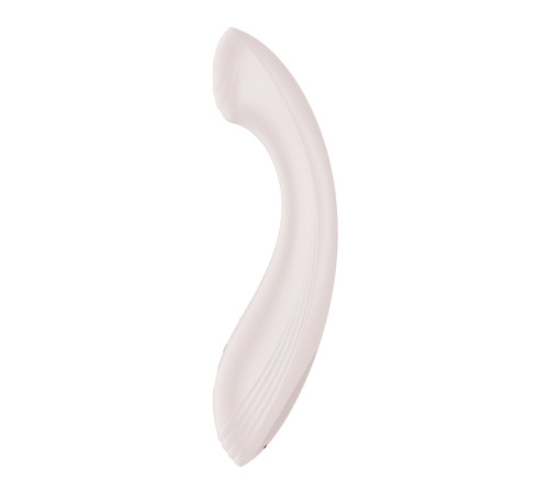 Вібратор для точки G Satisfyer G-Force Beige, 10 режимів + 5 рівнів інтенсивності