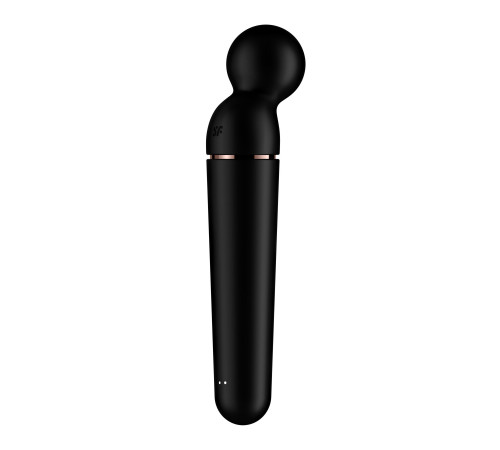 Вібромасажер Satisfyer Planet Wand-er Black/Rosegold, дуже потужний, бездротовий