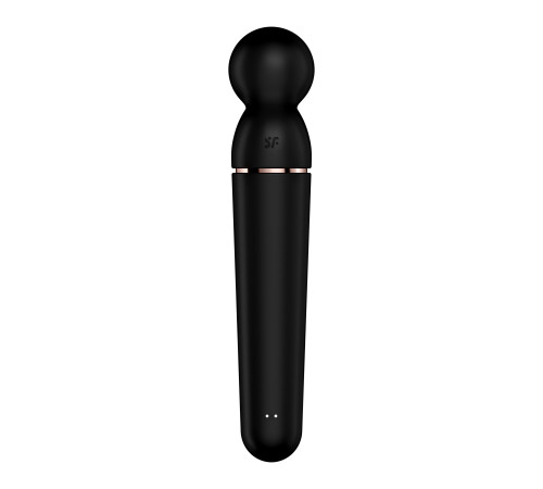 Вібромасажер Satisfyer Planet Wand-er Black/Rosegold, дуже потужний, бездротовий