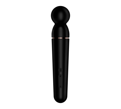 Вібромасажер Satisfyer Planet Wand-er Black/Rosegold, дуже потужний, бездротовий