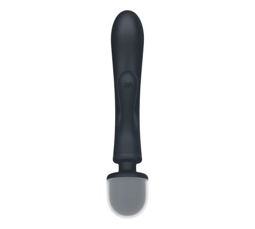 Вібратор-кролик з вібромасажером Satisfyer Triple Lover Grey, 3 мотори