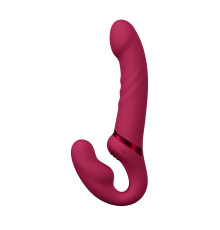 Безремінний смарт-страпон Lovense Lapis vibrating strapless strap-on, 3 мотори