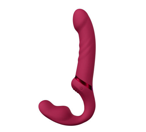 Безремінний смарт-страпон Lovense Lapis vibrating strapless strap-on, 3 мотори