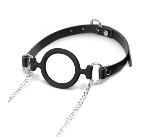 Затискачі з кляпом для сосків  Bedroom Fantasies: Nipple Clamps & Silicone Gag Ring