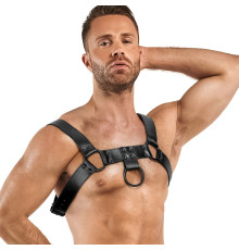 Портупея на плечі Bedroom Fantasies: Bruno Bondage Harness, чорна