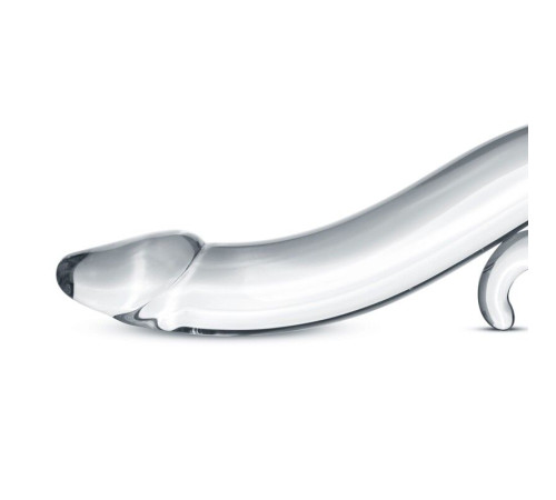 Скляний дилдо Gildo Glass Dildo No. 14, реалістична головка