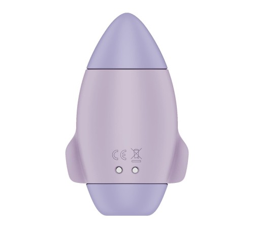 Вакуумний стимулятор з вібрацією Satisfyer Mission Control Violet, 2 незалежні мотори