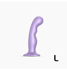 Насадка для страпона Strap-On-Me Dildo Plug P&G Lilas Metallic L