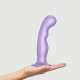 Насадка для страпона Strap-On-Me Dildo Plug P&G Lilas Metallic XL