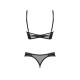 Комплект Obsessive Roxelia 2-pcs crotchless set XS/S