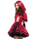 Еротичний костюм Червоної шапочки Leg Avenue Gothic Red Riding Hood S, сукня, накидка