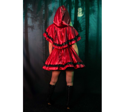 Еротичний костюм Червоної шапочки Leg Avenue Gothic Red Riding Hood S, сукня, накидка