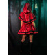 Еротичний костюм Червоної шапочки Leg Avenue Gothic Red Riding Hood S, сукня, накидка