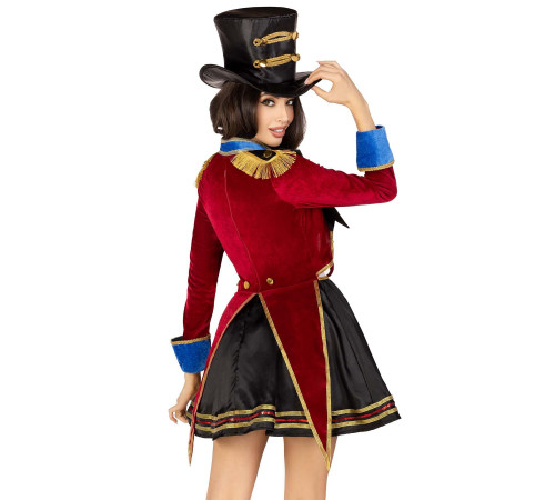 Костюм циркачки Leg Avenue Ringmaster Costume S, сукня, капелюх