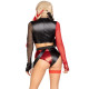 Еротичний костюм Leg Avenue Crime Spree Sweetie Costume L, топ, шорти