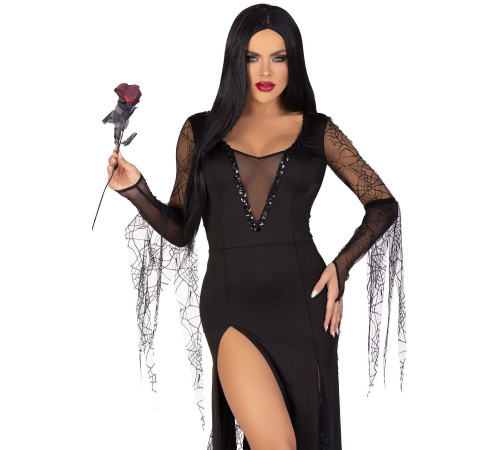 Костюм Мортіші Аддамс Leg Avenue Sexy Spooky Morticia S