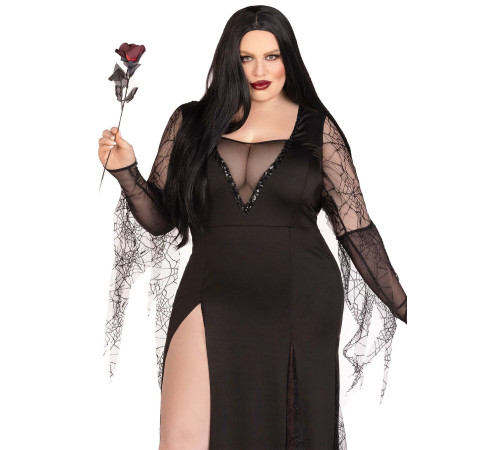 Костюм Мортіші Аддамс Leg Avenue Sexy Spooky Morticia 3X–4X